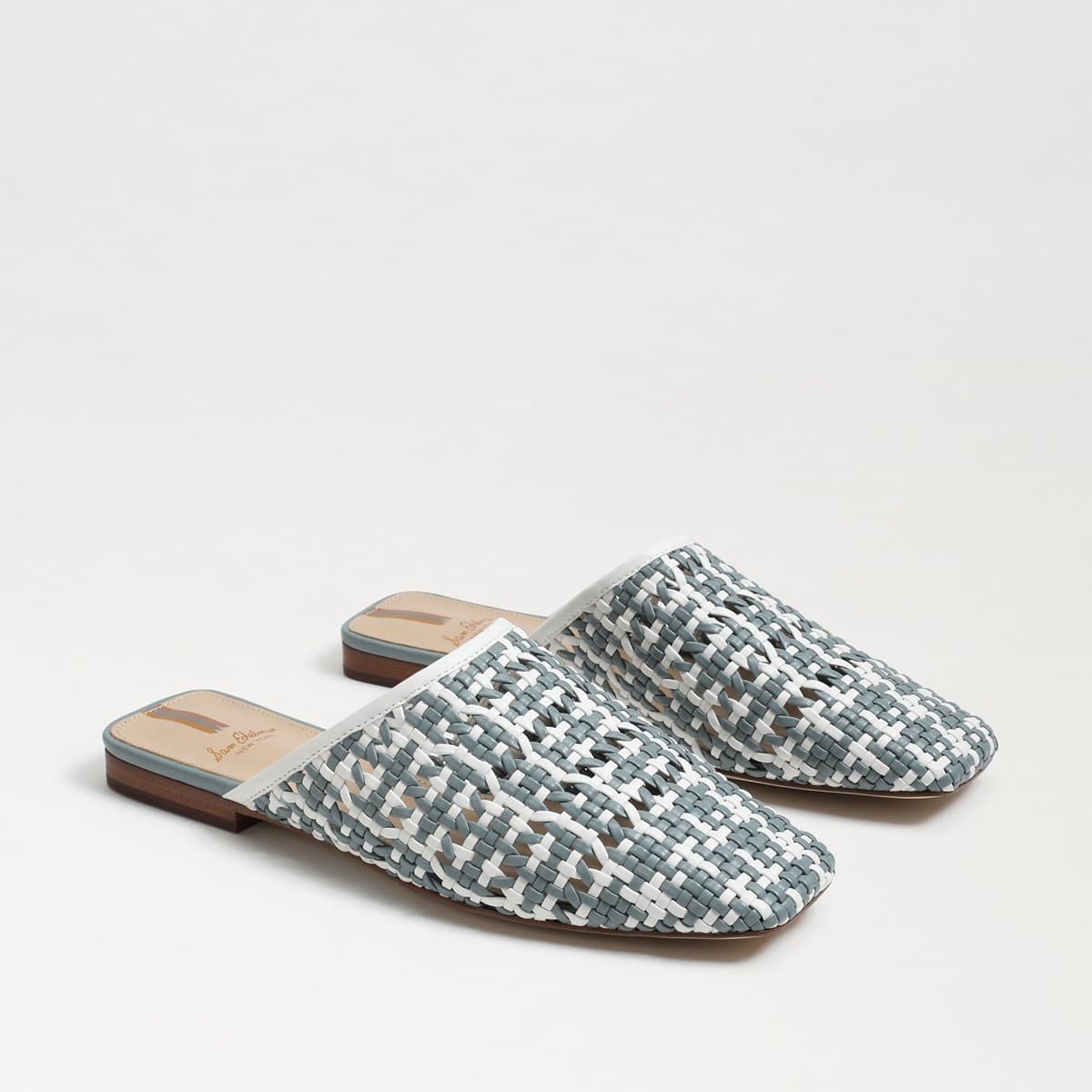 Sam Edelman Leona Mule Bright White Woven 056GKfsG