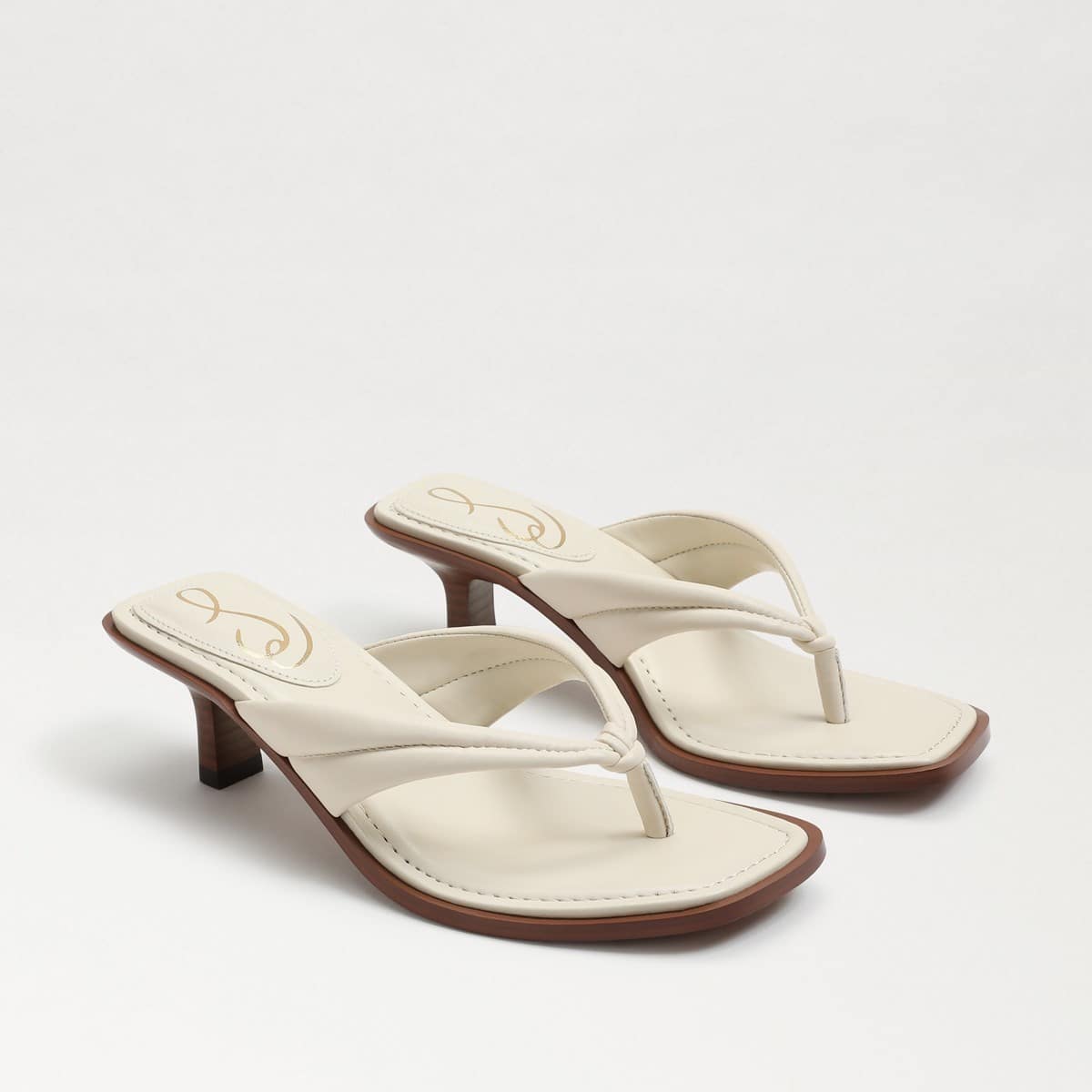 Sam Edelman Daphney Thong Sandal Modern Ivory Leather 0ILiITph