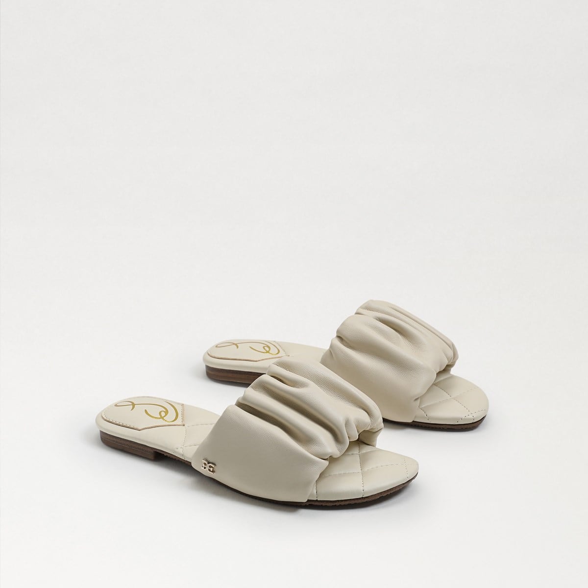 Sam Edelman Briar Kids Slide Sandal Modern Ivory Leather FFwT3kl