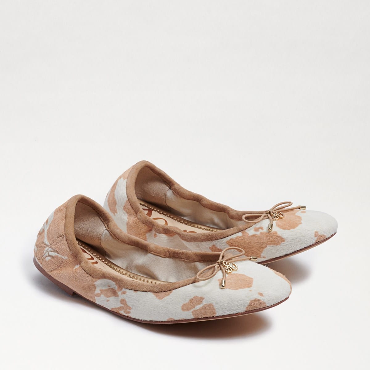 Sam Edelman Felicia Ballet Flat Natural/Ivory Brahma OAB22YTX