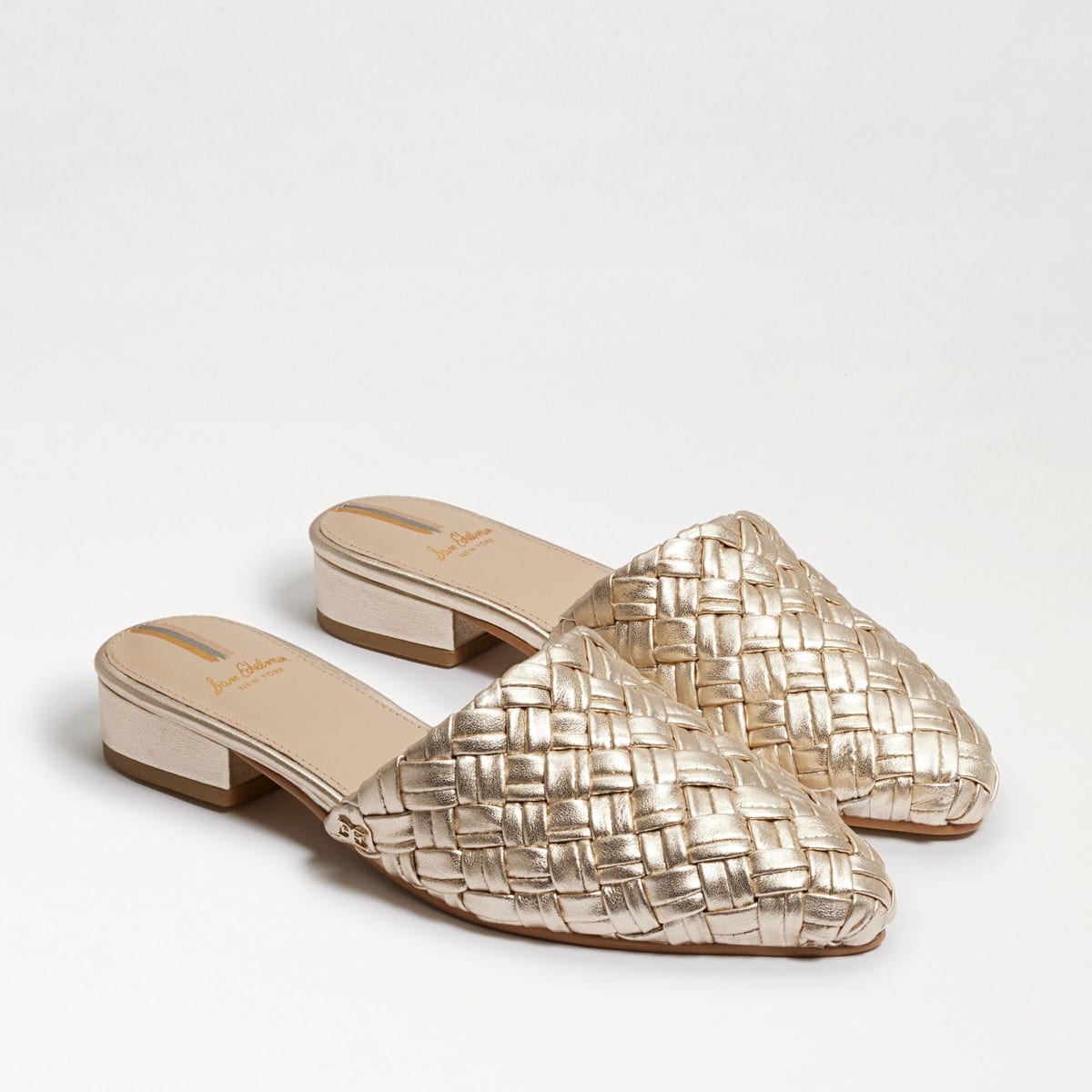 Sam Edelman Page Mule Molten Gold Leather Oj4N3pB0