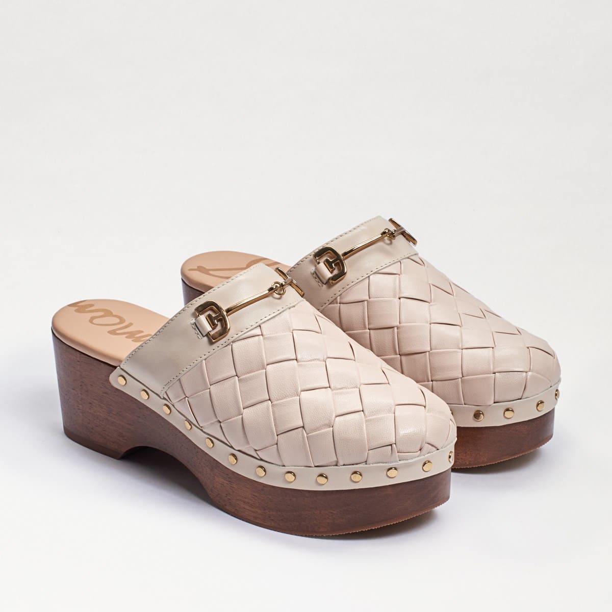 Sam Edelman Hallee Clog Modern Ivory Leather Q0WnwVyp