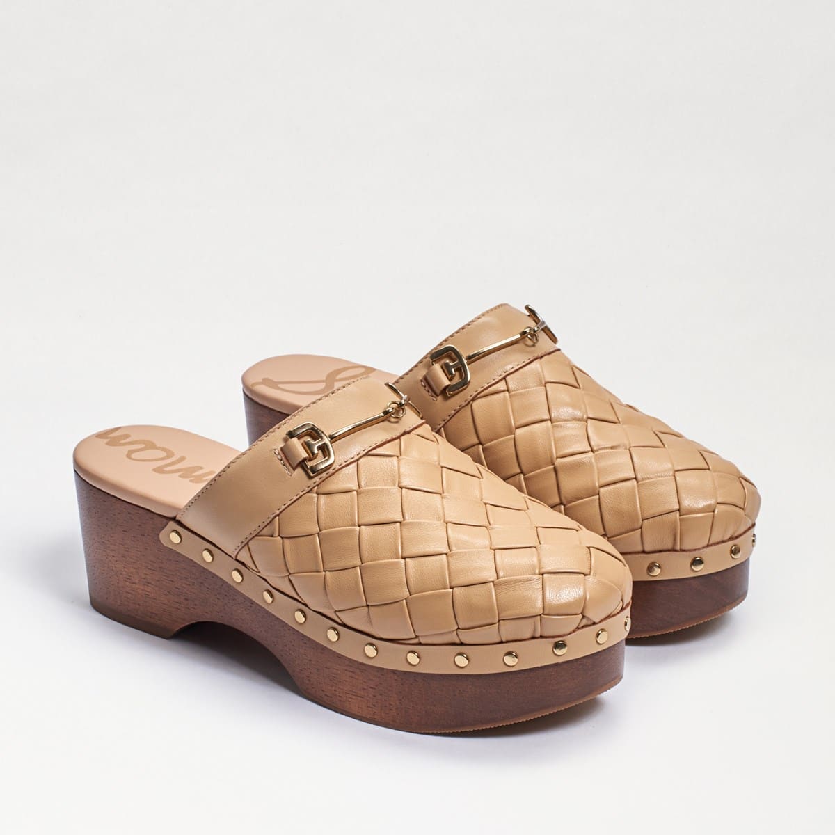 Sam Edelman Hallee Clog Soft Sand Leather Q8qRp5OB