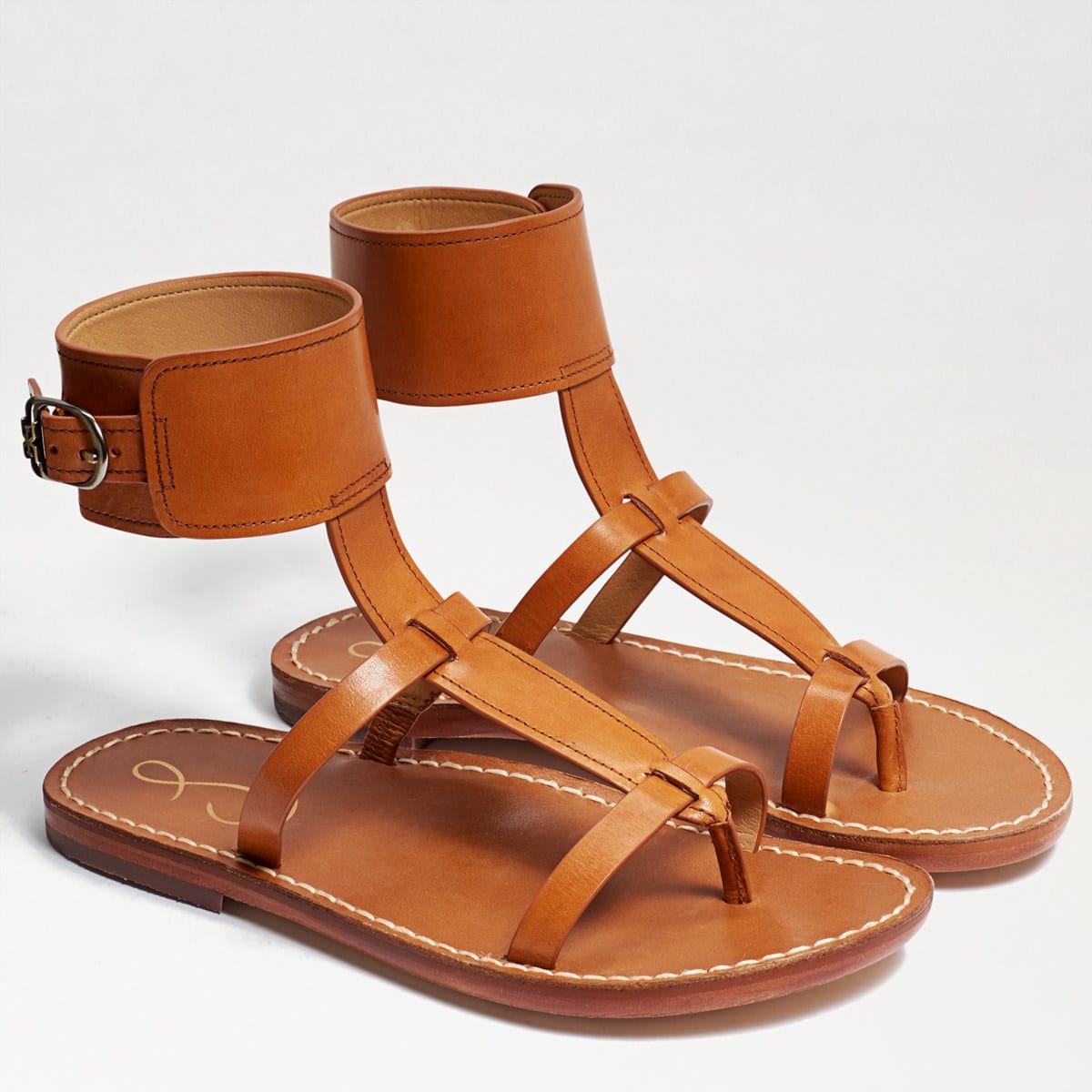 Sam Edelman Mollie Gladiator Sandal Natural Leather Qjg1qEPr