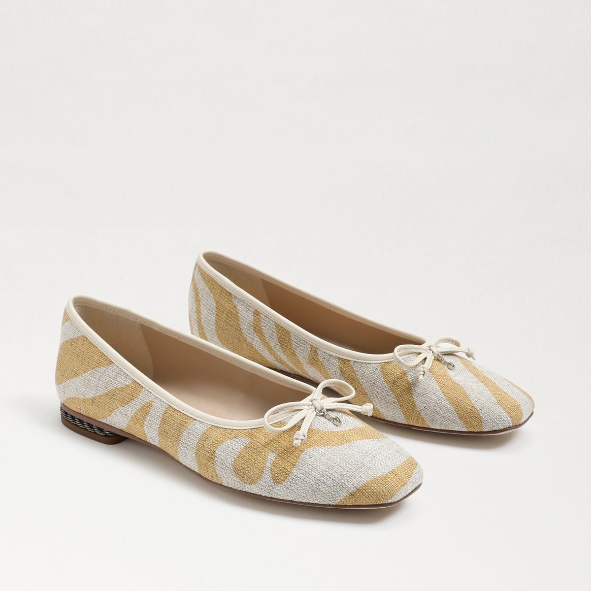 Sam Edelman Marisol Flat Desert Sun Zebra Linen S4NyFHEp