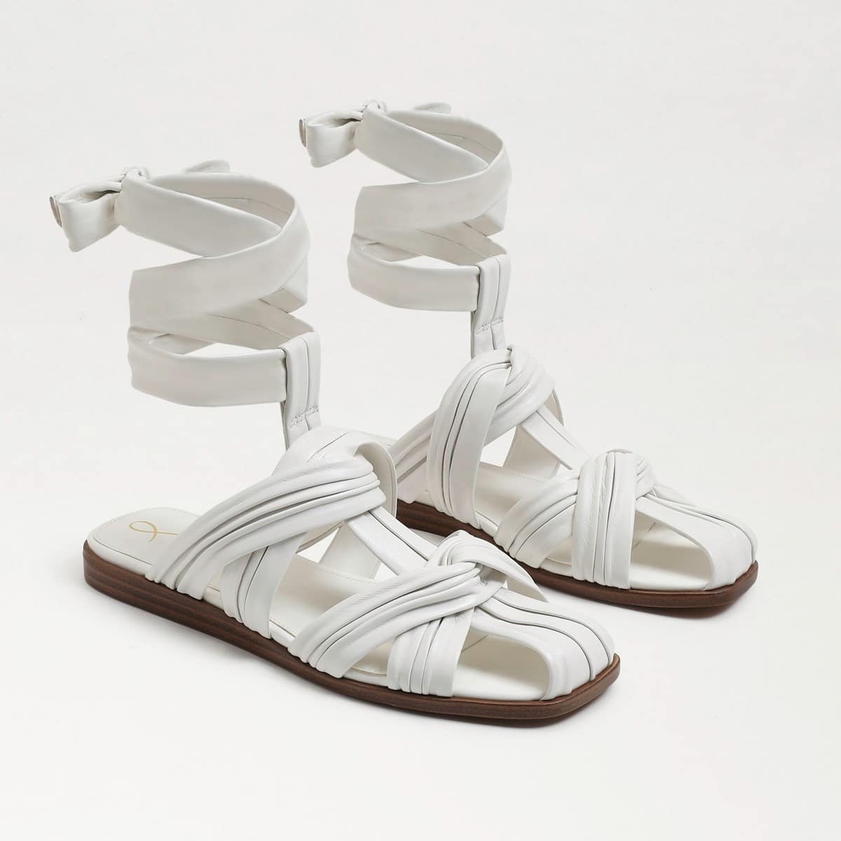 Sam Edelman Imogene Sandal White Leather YTioMJ5a