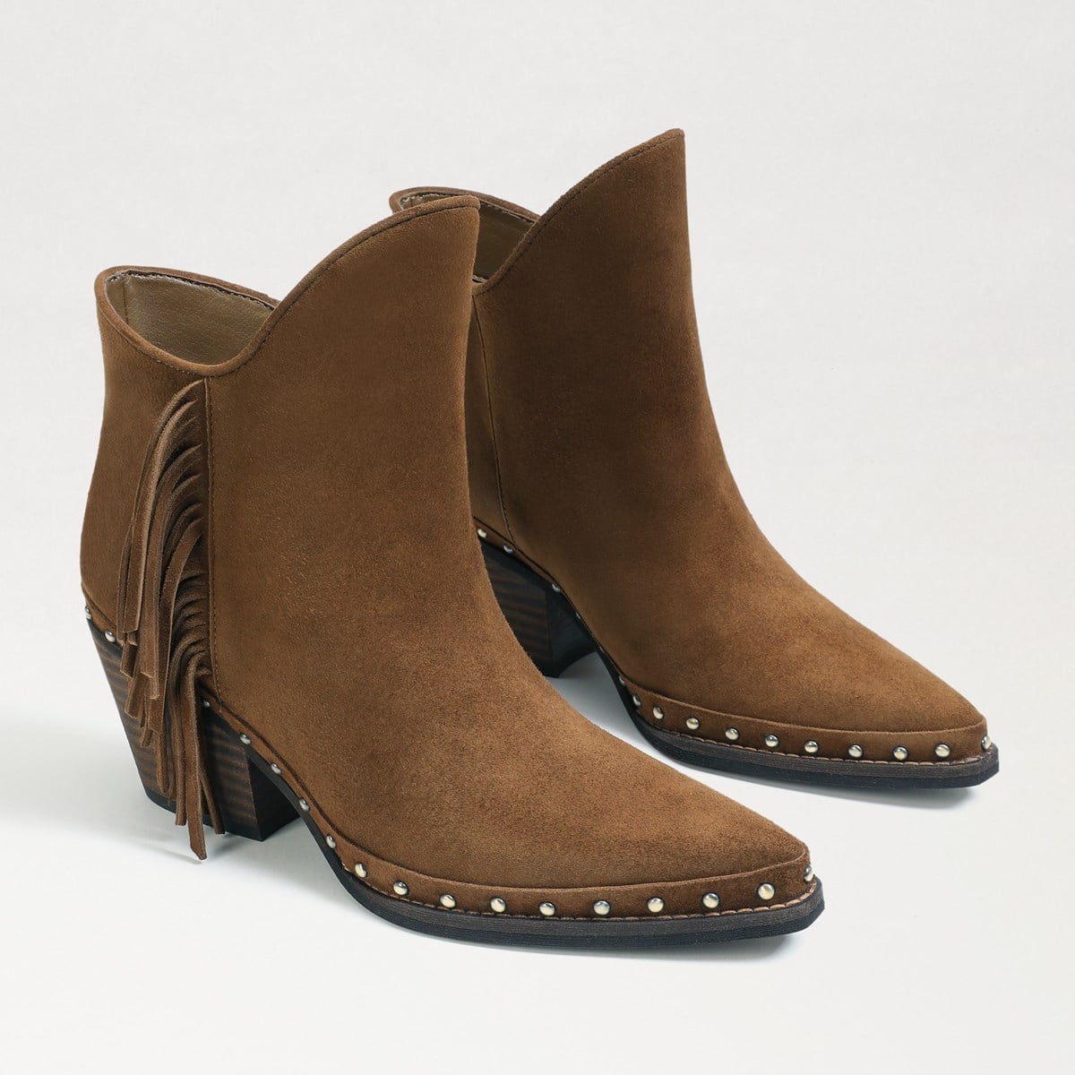 Sam Edelman Willie Western Bootie Hazelnut Suede dCU5ysZ0