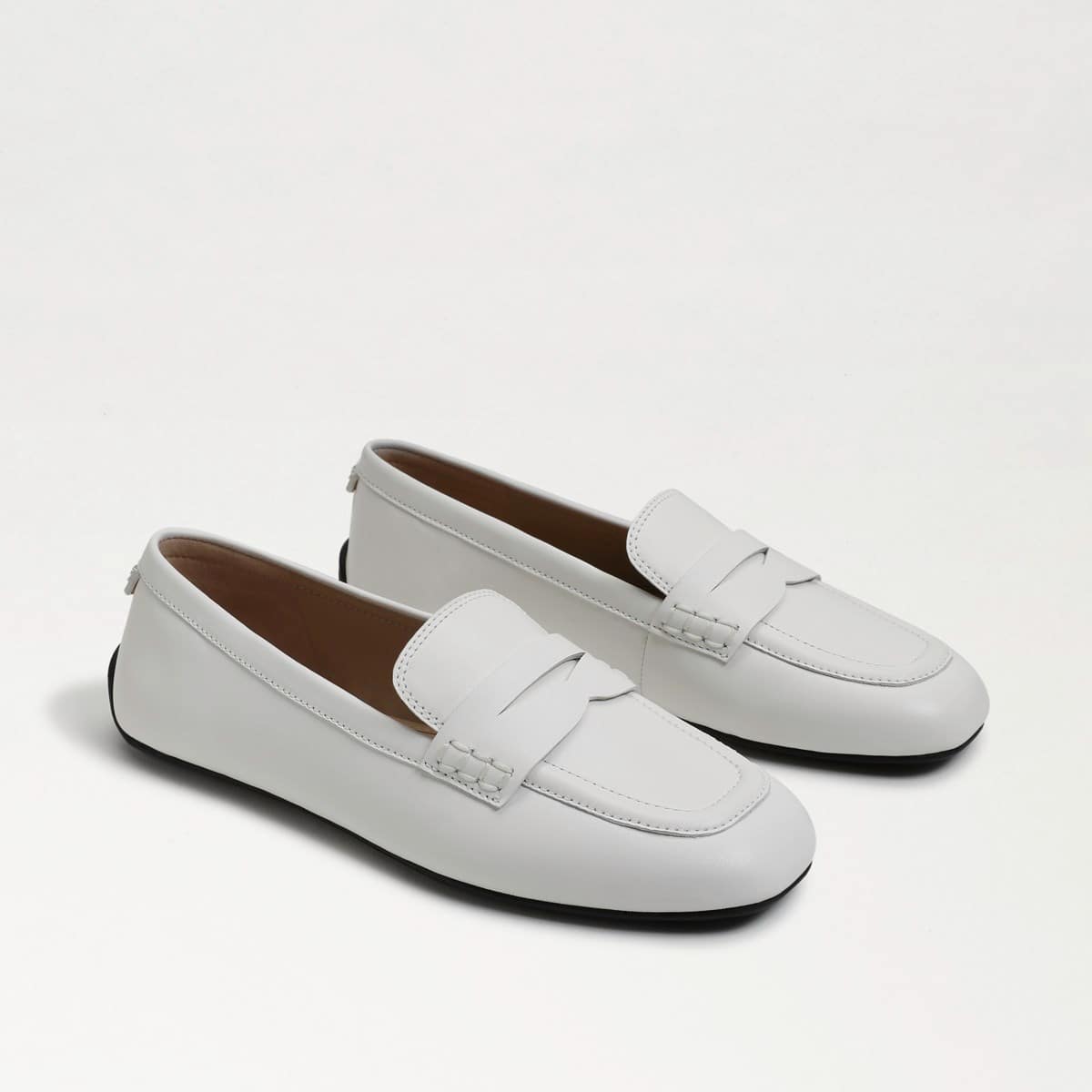 Sam Edelman Tucker Penny Loafer Bright White Leather tTs7bt9A